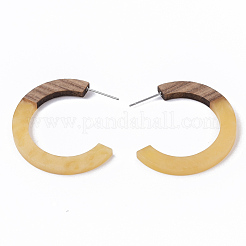 Fornituras de resina y madera de nogal&nbsp;RESI-R425-01-A02