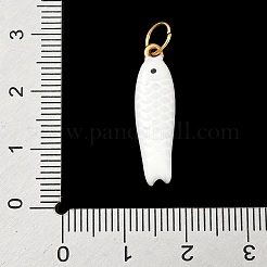 304 Edelstahl-Emaille-Anhänger&nbsp;STAS-A131-02D-G