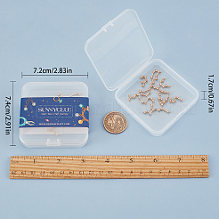 Pendenti in ottone micro zirconi chiari&nbsp;ZIRC-SC0001-06