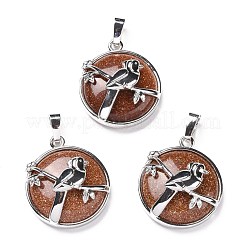 Pendentifs en pierre précieuse naturelle & synthétique&nbsp;G-I321-03P