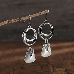 Ring im Bohème-Stil mit trapezförmigen Ohrhängern aus Legierung&nbsp;FS-WGCE919-01