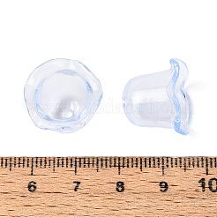 Tapas de abalorios de acrílico transparentes&nbsp;TACR-T028-58C