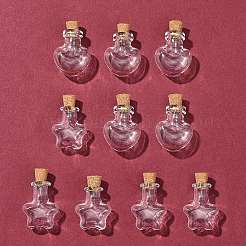 10 Stück 2 Arten Glasflasche für Perlenbehälter&nbsp;AJEW-FS0001-11