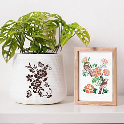 Selbstklebende Siebdruckschablone&nbsp;DIY-WH0638-041