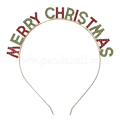 Haarbänder aus weihnachtlichem Strass für Frauen und Mädchen&nbsp;PW-WG47751-01
