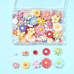 100 Stück 10 Arten undurchsichtige Harz Cabochons&nbsp;CRES-FS0001-25