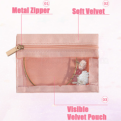 12 pochette de rangement pour maquillage en polyester&nbsp;AJEW-CL0005-18
