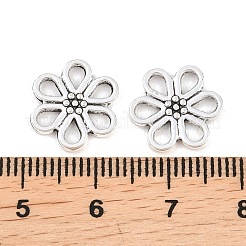 Legierungsblumen tibetische Stil Anhänger / charms&nbsp;PALLOY-A024-21AS