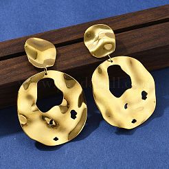 Orecchini pendenti in acciaio inossidabile 304 per donna&nbsp;EJEW-K268-13B-G