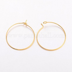 Anelli di fascino in vetro di vino in ottone&nbsp;LS-EC067-2NFG