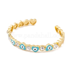 Bracelets en laiton pour femmes&nbsp;BJEW-S147-06G-02