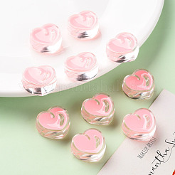 Perles acryliques émail transparent&nbsp;TACR-S155-004E