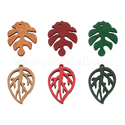 Pendentifs en bois&nbsp;WOOD-PJ0001-002