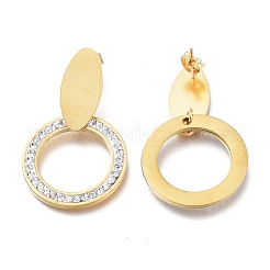 Pendientes colgantes de acero inoxidable 304&nbsp;EJEW-E261-16G