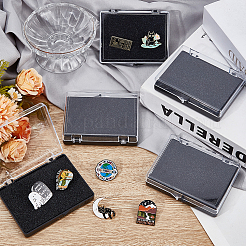 Geschenkbox zur Aufbewahrung von Abzeichen aus Kunststoff&nbsp;LS-CON-WH0099-06B