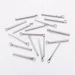 Pendentifs en acier inoxydable 304 résistant au ternissement&nbsp;STAS-P186-05P-23mm