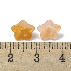 Cabochons en acrylique opaque bicolore&nbsp;OACR-G034-07C
