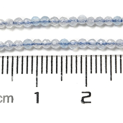 Natürliche Aquamarin Perlen Stränge&nbsp;G-A097-A17-01