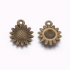 Pendente in lega stile tibetano&nbsp;A-PALLOY-WH0066-12AB