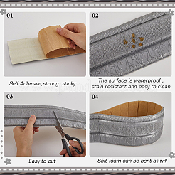 Papel de contacto pe autoadhesivo&nbsp;DIY-CP0012-80B