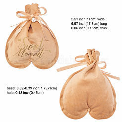 Geschenkbeutel mit Kordelzug aus Samtschmuck&nbsp;ABAG-CJC0003-02B