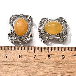 Liens multibrins en jade jaune naturel&nbsp;KK-M304-05P-06
