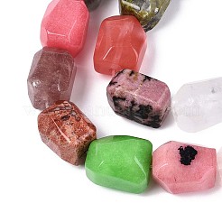 Natürliche und synthetische gemischt Steinperlen Stränge&nbsp;G-T142-75