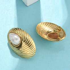 Boucles d'oreilles à tige en acier inoxydable 201&nbsp;EJEW-D354-08G-05