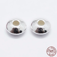 Granos del espaciador de plata de ley 925&nbsp;LS-STER-K167-023C-S