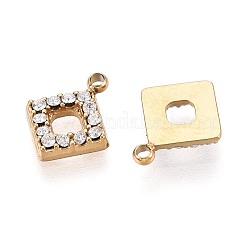 Ciondoli in acciaio inossidabile 304 con micro pavé di zirconi cubici&nbsp;STAS-N115-47G