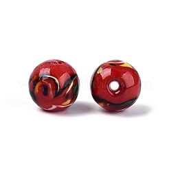 Abalorios de colores vario hechos a mano&nbsp;LAMP-Q039-05E