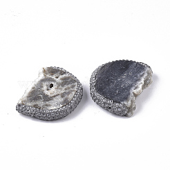 Natürliche Druzy Quarzperlen&nbsp;G-T127-02