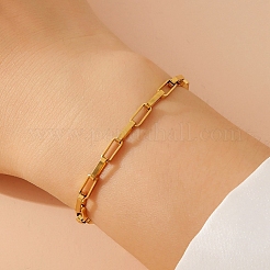 Bracelets de chaîne d'acier inoxydable&nbsp;PW-WGA1A25-01