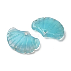 Natürliche blaue Achatanhänger&nbsp;G-NH0006-01K