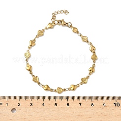 Gliederarmbänder aus 304 Edelstahl&nbsp;BJEW-Z132-01G