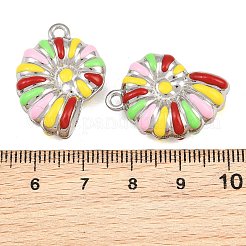 Pendentifs en acier inoxydable 304 émaillés&nbsp;SA-CBAF5D5-14P