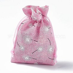 Pochettes en toile de jute&nbsp;ABAG-L016-A13