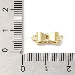 Colgantes de conector de circonita cúbica transparente con pavé de latón&nbsp;KK-G499-14G