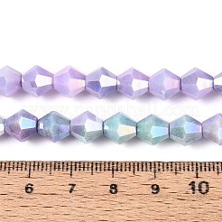 Anlaufschutz-Glasperlenstränge mit galvanischer Beschichtung&nbsp;GLAA-T025-8mm-13H