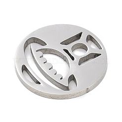 Ciondoli in acciaio inox 304&nbsp;STAS-R135-10P