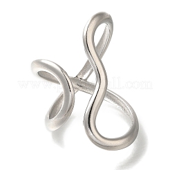 Manschettenringe aus Edelstahl 304&nbsp;RJEW-Z074-21P