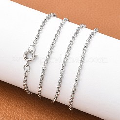 Colliers à chaîne en acier inoxydable 316&nbsp;X-NJEW-JN01047-04
