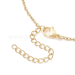 Pochette en macramé en acier inoxydable 304&nbsp;NJEW-JN05237-01