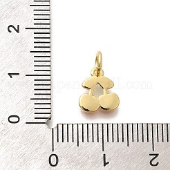 Echte 18 Karat vergoldete Messing Emaille Charms&nbsp;KK-L225-001G-03