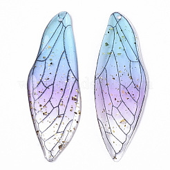 Transparente Epoxidharz große Anhänger&nbsp;X-RESI-T046-01D