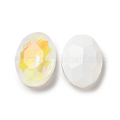 Cabochons verre strass moka style fluo&nbsp;GGLA-M005-01B-001MK