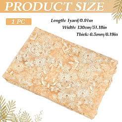 Tissu de broderie en polyester&nbsp;DIY-WH0740-46B