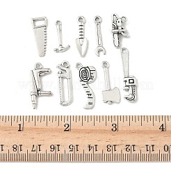 50 pièces 10 styles pendentifs en alliage de style tibétain&nbsp;TIBE-FP0001-13