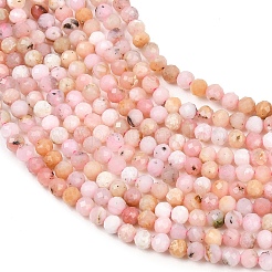 Natürliche rosa Opalkorne Stränge&nbsp;G-B175-D04-3mm