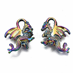 Regenbogenfarbene legierung anhänger&nbsp;PALLOY-S180-053-RS